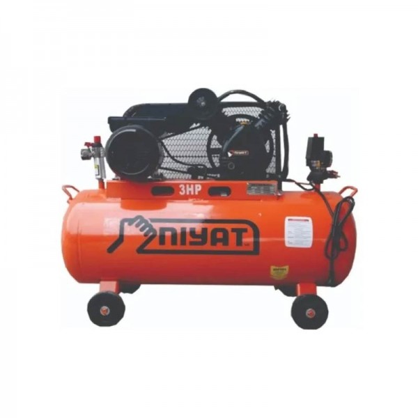 Kit Compresor Aire Total Industrial, 100l 3hp + 5 Accesorios