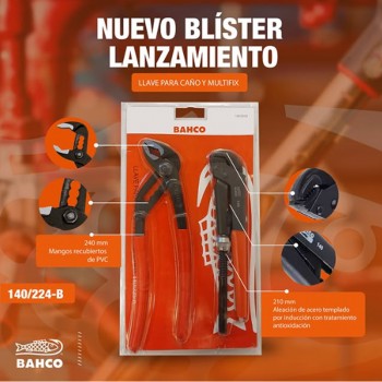 BLISTER DE LLAVE PARA CAÑO...